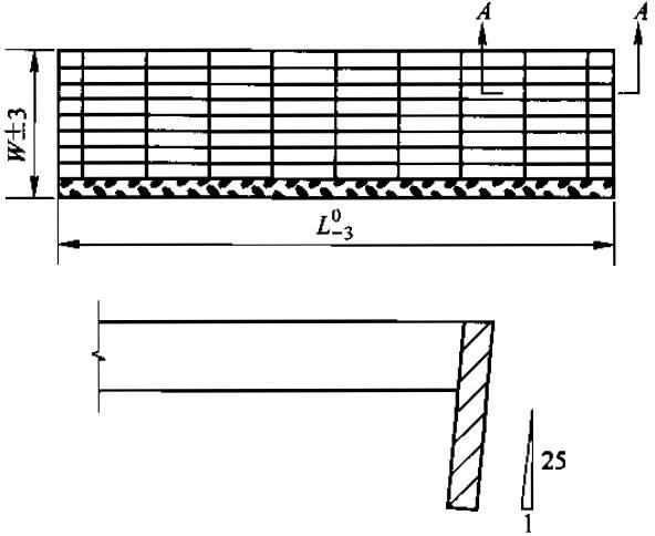 Tolerance of Steel Stair Treads